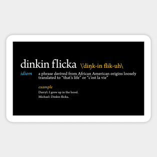 Dinkin Flicka Sticker